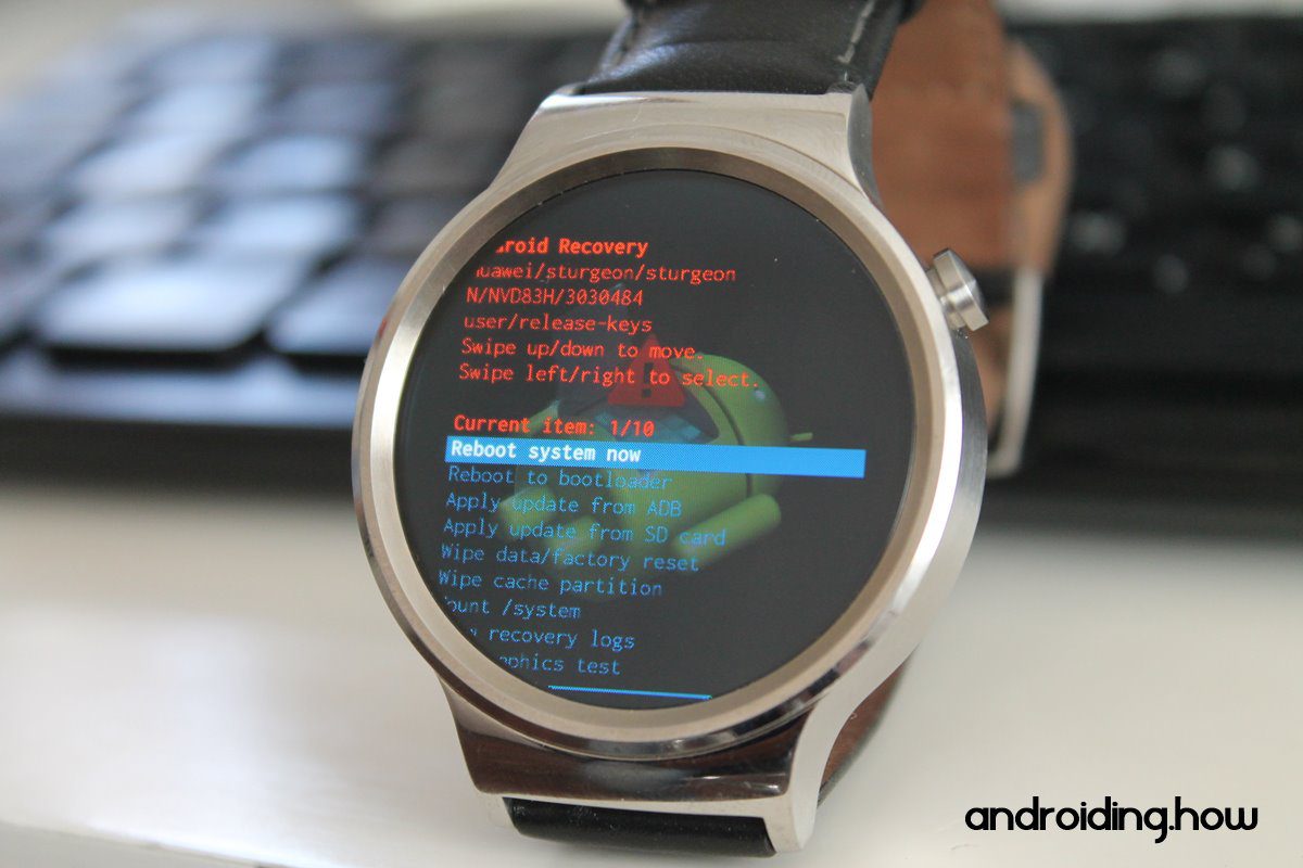 huawei watch 2 recovery mode